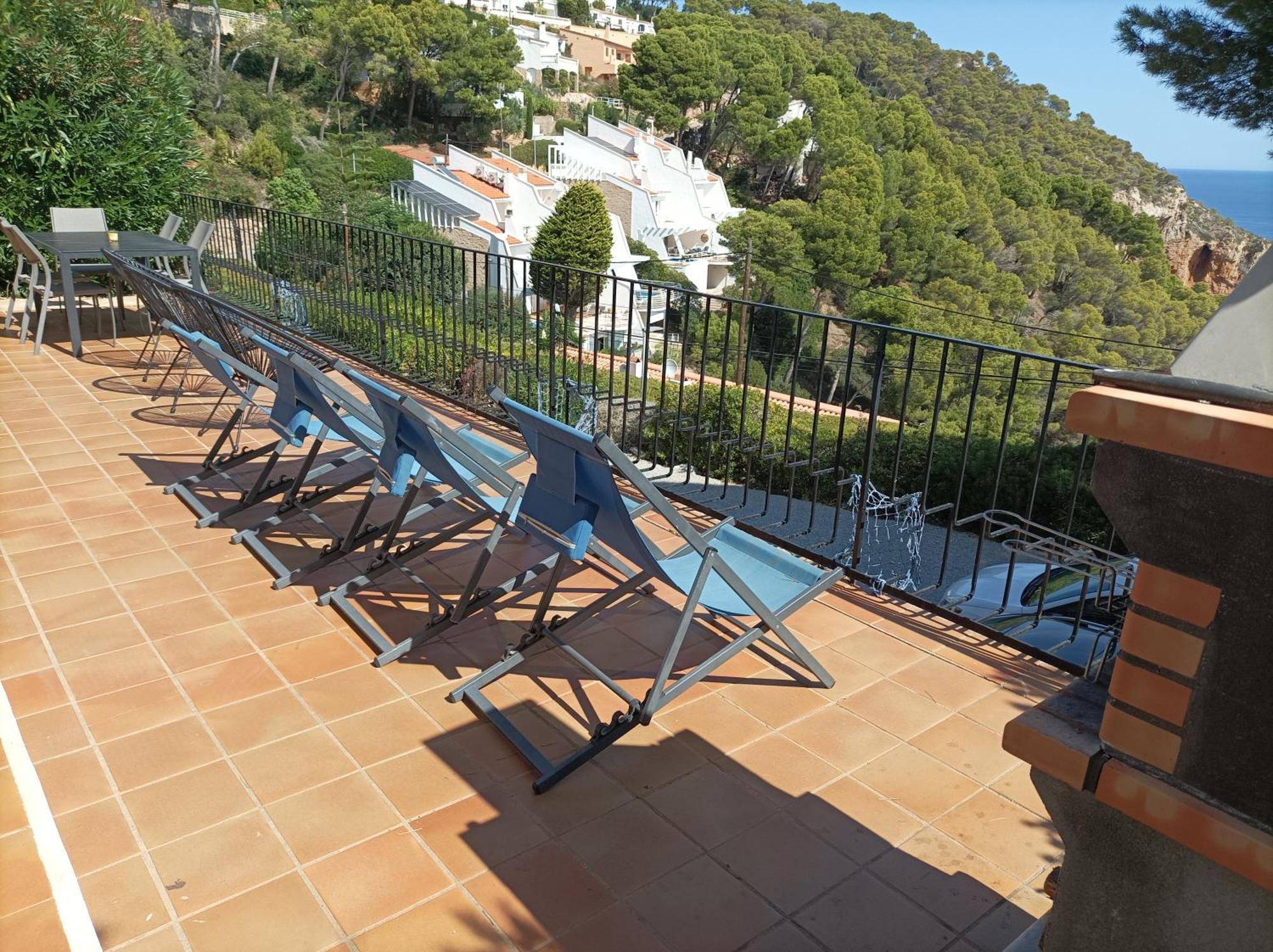 "La Terrasse De La Mer 1" -Climatisation-Wifi-Bbq -Piscine-Parking Begur Eksteriør bilde