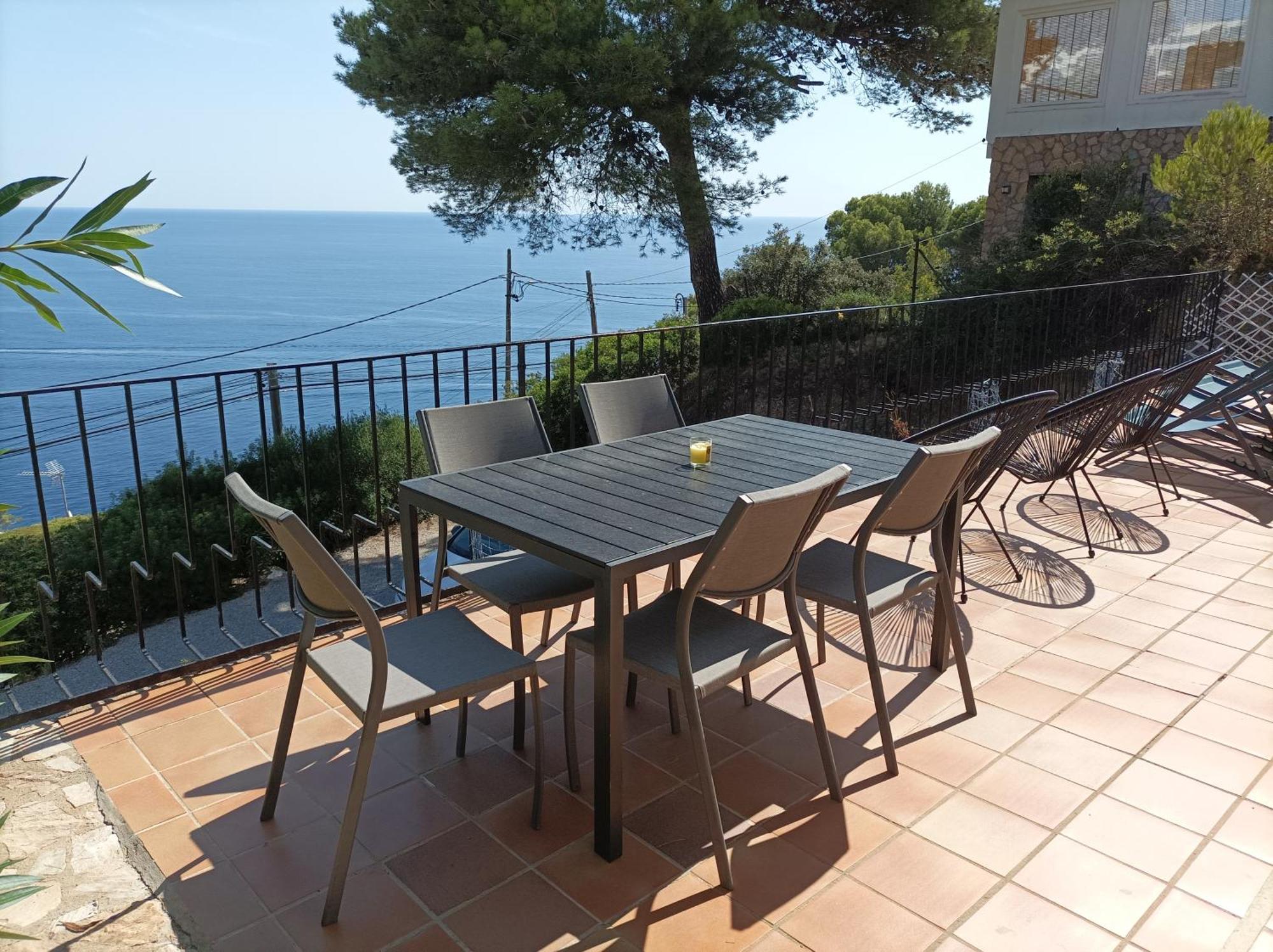 "La Terrasse De La Mer 1" -Climatisation-Wifi-Bbq -Piscine-Parking Begur Eksteriør bilde