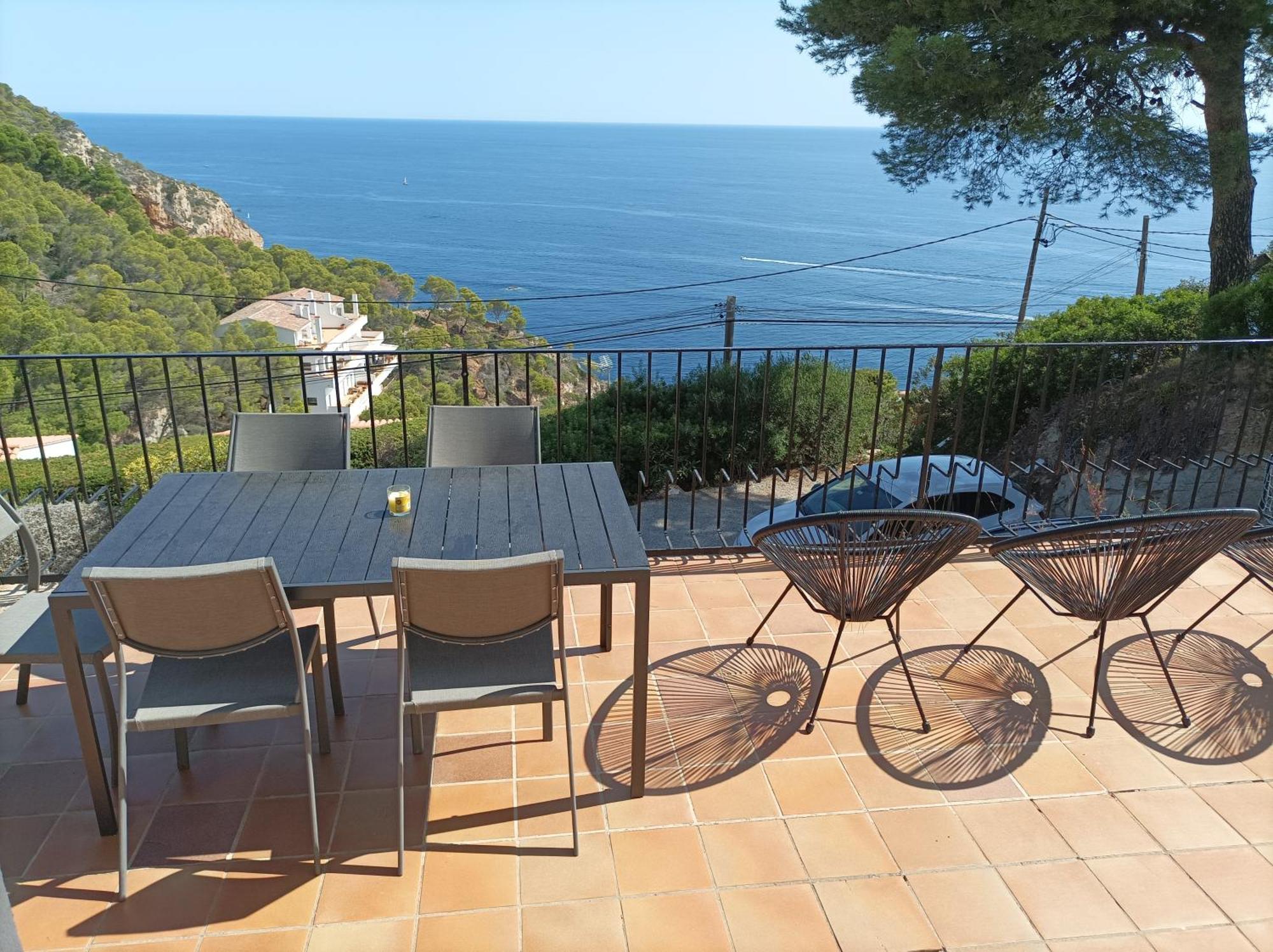 "La Terrasse De La Mer 1" -Climatisation-Wifi-Bbq -Piscine-Parking Begur Eksteriør bilde